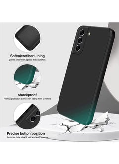 كولور فانس جراب متوافق مع هاتف Samsung Galaxy S21 FE جراب سيليكون لهاتف Samsung S21 FE 5G، غطاء ناعم أسود  - Image 5