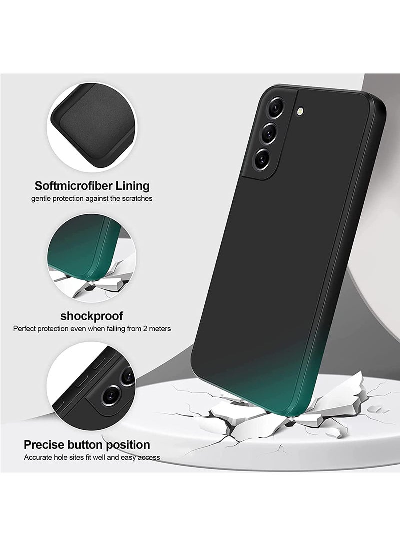 كولور فانس جراب متوافق مع هاتف Samsung Galaxy S21 FE جراب سيليكون لهاتف Samsung S21 FE 5G، غطاء ناعم أسود - Image 5