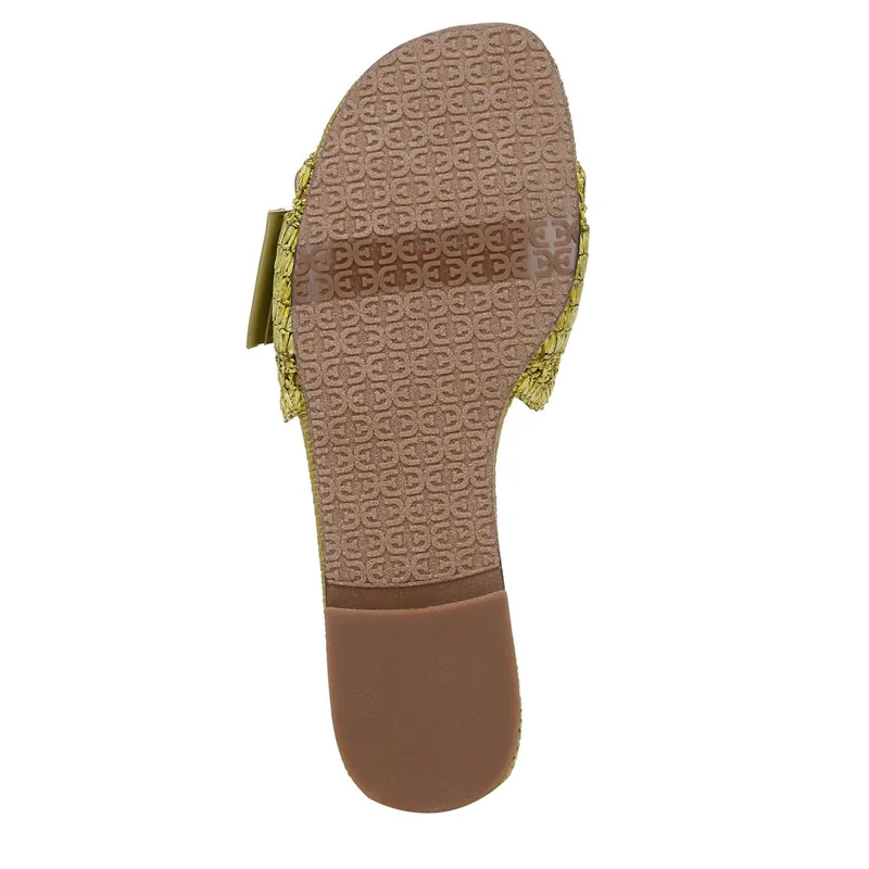 Sam Edelman GREEN Bambi Slide Sandal for Women | Best Price UAE