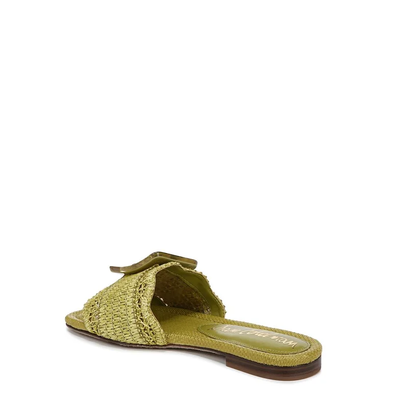 Sam Edelman GREEN Bambi Slide Sandal for Women | Best Price UAE