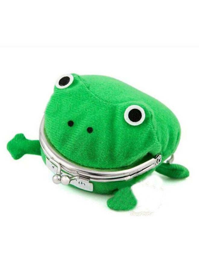 NIBEMINENT Cartoon Zipper Wallet Green/Red  - Image 3