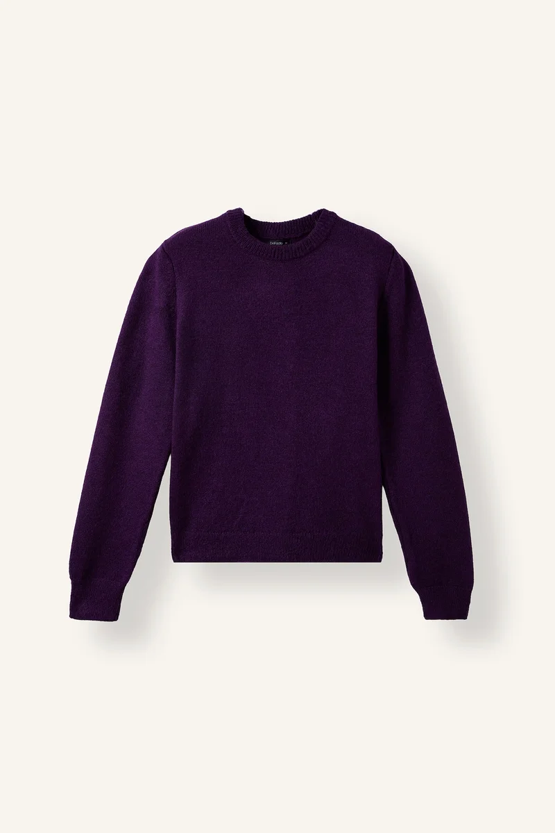 Defacto Regular Fit Crew Neck Pullover