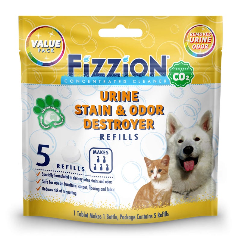 Fizzion Urine Pet Stain and Odor Destroyer (5 Tablets) - Image 1