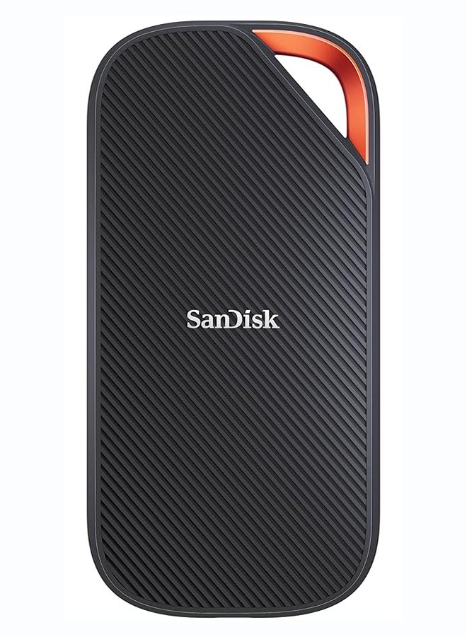 2TB Extreme PRO Portable SSD with USB4, Up to 3800 MB/s Read and 3700MB/s Write, USB-C, USB 3.2, Backwards Compatible, IP65 Water and Dust Resistance - SDSSDE82-2T00-G25