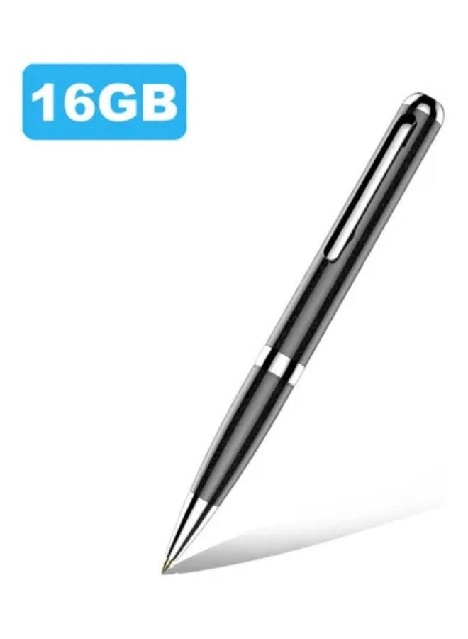 مسجل صوت رقمي 16 جيجابايت مسجل صغير مع شاحن USB - Image 1