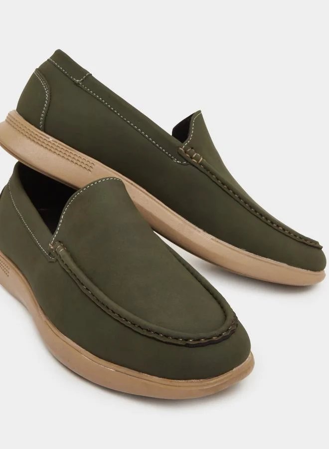 ستايلي حذاء لوفر كلاسيكي سهل الارتداء