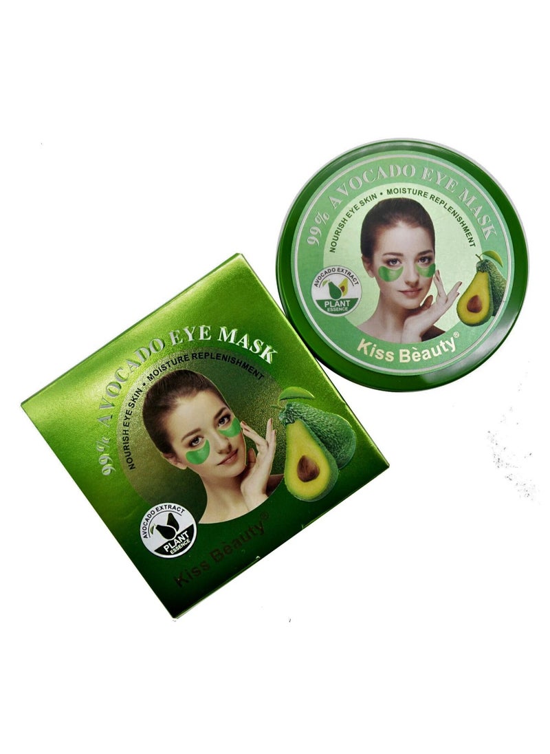Kiss Beauty Under eye mask with avocado extract  - Image 1