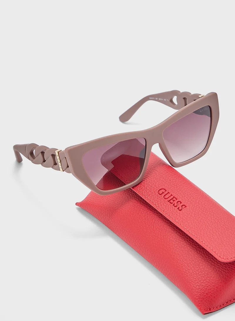 جس Hexagon Sunglasses