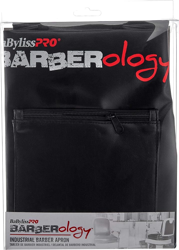 BabylissPRO Barberology Apron - Black - Image 1