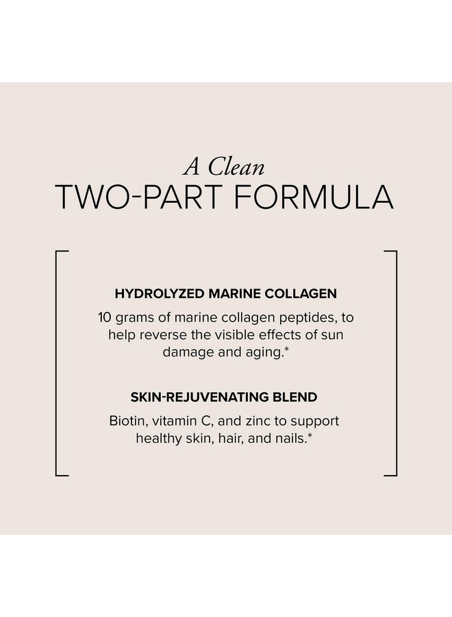 Serovital Skin Brilliance - Marine Collagen Peptides Powder - Hydrolyzed Type I & II Fish Collagen - Skin, Hair & Nails - 8.97 oz - Image 3