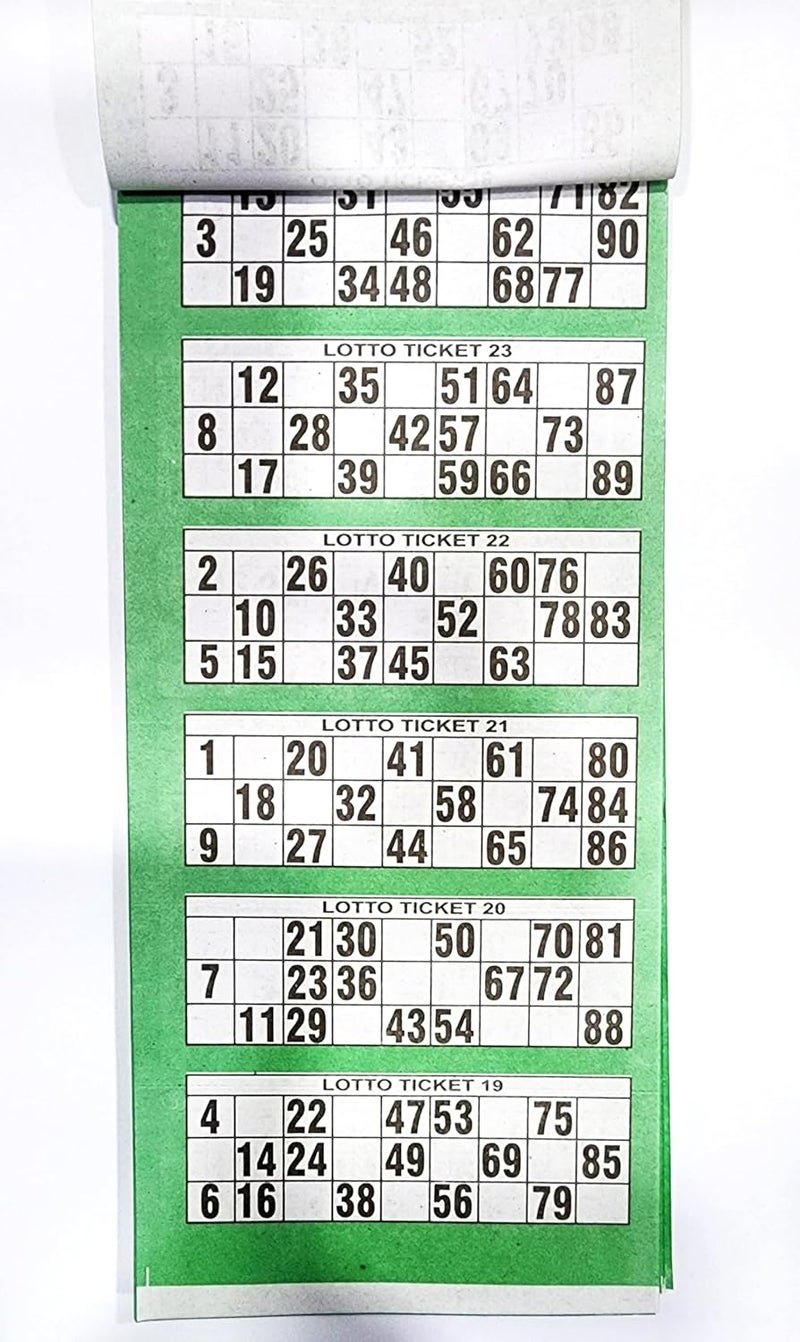 FRATELLI Tambola 1200 Bingo Tickets for Indoor Housie & Party Games (600 x 2 Tickets) - Image 5