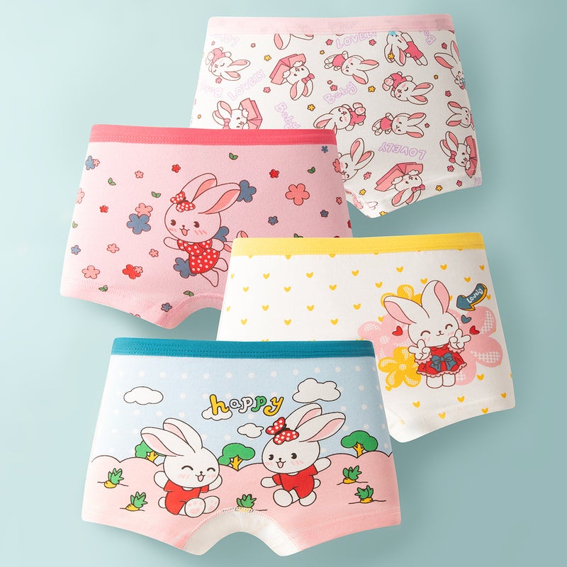 Summer Cotton Girls Safety Shorts 8031happy rabbit  - Image 1