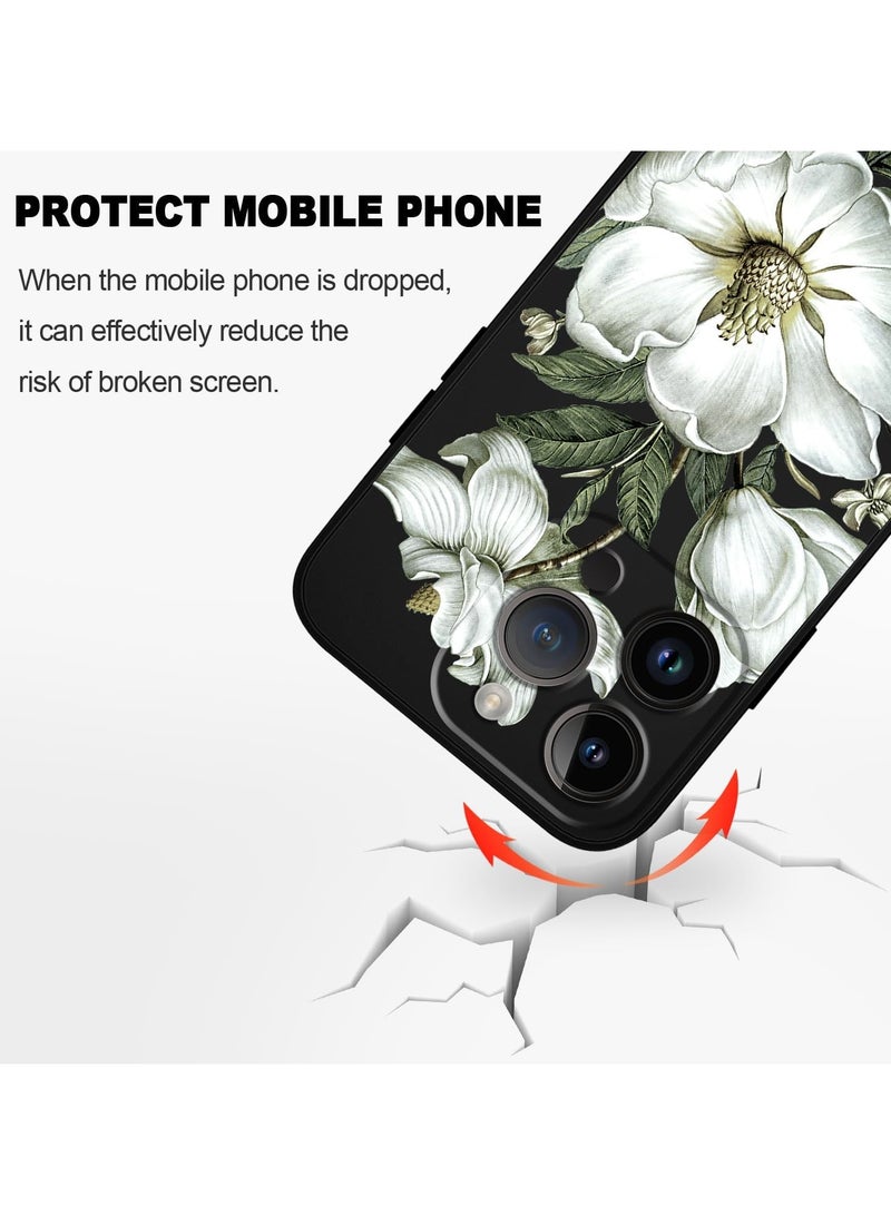 for iPhone 16 Pro Case Anti Scratch Microfiber Lining Phone Cover Silicone Ultra Slim Case for iPhone 16 Pro 6.3 inch-Cotton Black - Image 5