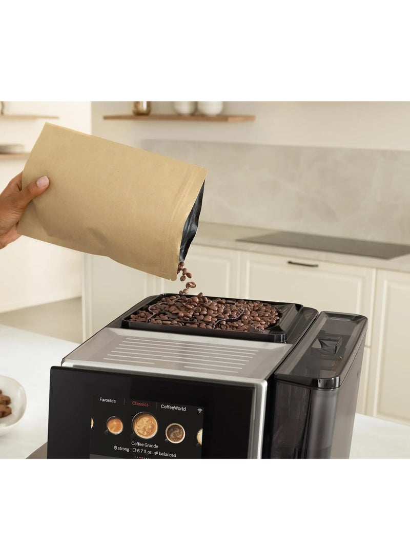 BOSCH Automatic Coffee Machine – Series 8 - 19 Bar Pressure - TFT Touch Display - Integrated Milk System - Home Connect – Black - TQE80703 2.4 L 1500 W TQE80703 black - Image 3