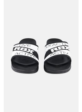 RBX Men Brand Logo Slip On Slides, Multicolor  - Image 4