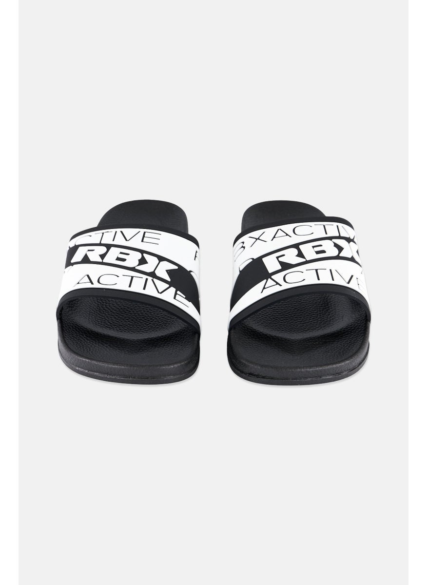 RBX - Men Brand Logo Slip On Slides, Multicolor - Image 1