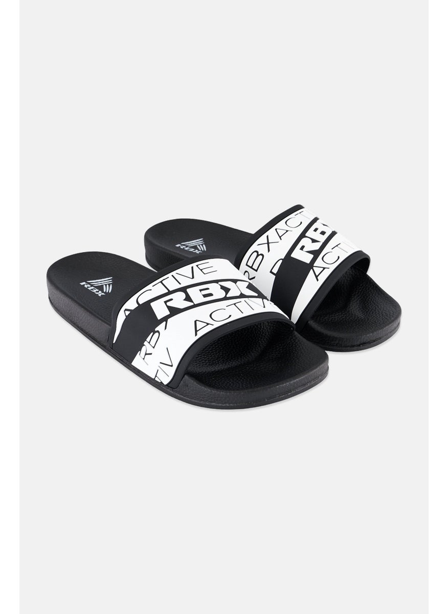 RBX - Men Brand Logo Slip On Slides, Multicolor - Image 1