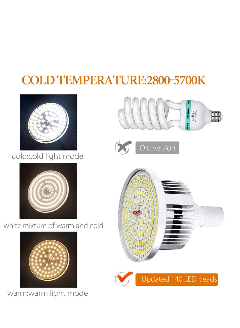 Kiboule - Dimmable LED Softbox Lighting Kit Continuous Lighting Soft Box Lights Set Studio Photography Light kit - Image 1