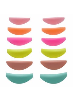 ICONSIAM Lami Lash Lift Pad Lm Curl Soft 6 Size Lifting Shield Eyelash Perming Rod Glue Free On Eyelid Neon Lamination Roller Easier Perm Rods Include Ribbon Cover Silicone Eye Patch Y Brush Lash Lift Tool  - Image 1
