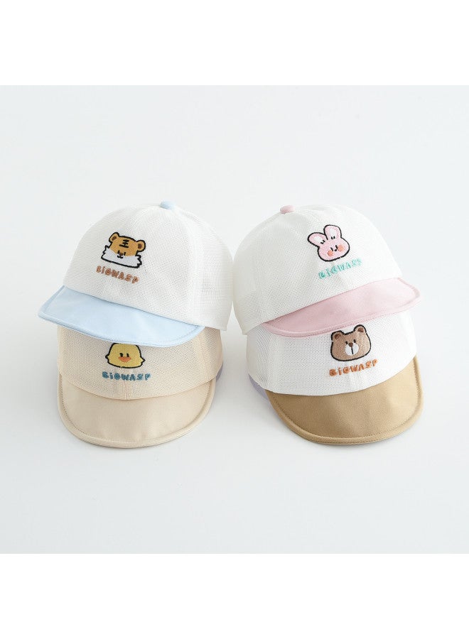 Bumblebee Baby Mesh Sun Hat Outdoor 3d Brim Boneless Foldable Bucket Hat - Image 3