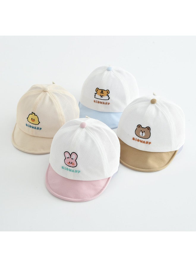 Bumblebee Baby Mesh Sun Hat Outdoor 3d Brim Boneless Foldable Bucket Hat - Image 5