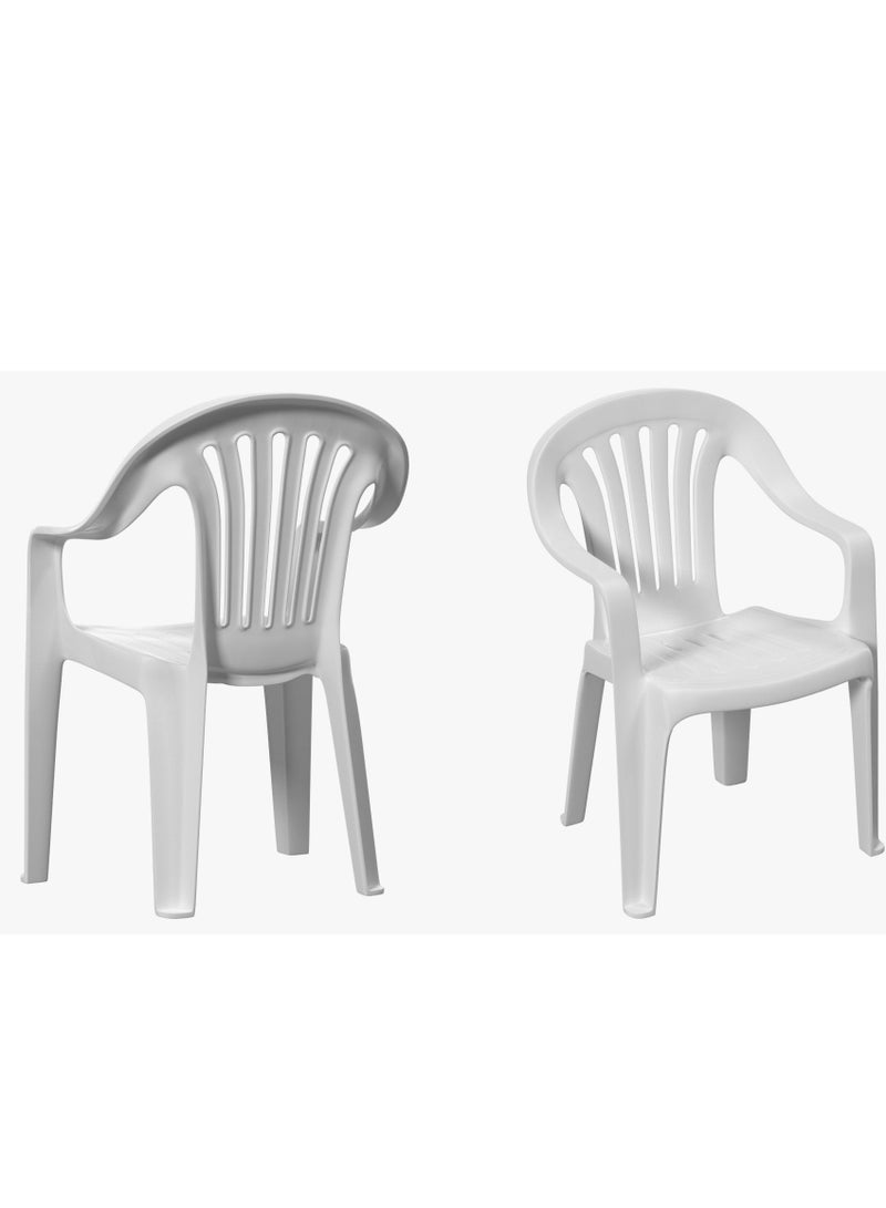 Generic 1 PCS Plastic Chair for gardens and cafes is made of high-quality materials, For Indoor And Outdoor  - Image 4
