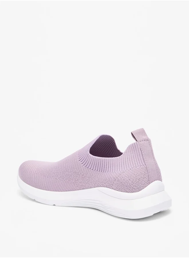 شو اكسبرس Women's Mesh Detail Slip-On Sports Shoes