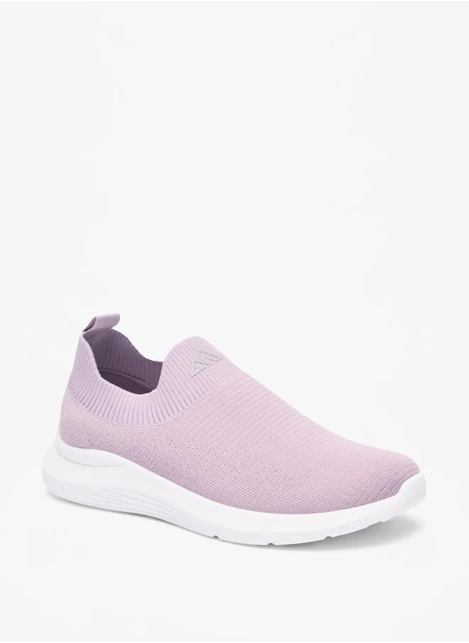 شو اكسبرس Women's Mesh Detail Slip-On Sports Shoes