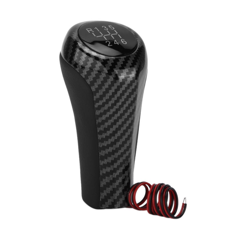 Shift Knob Crafted From Artificial Leather And ABS Plastic - Easy Installation - Shifter Stick Replacement For 3 Series E90 E91 E92 E93 E30 E36 E46 F30 Models - Image 4