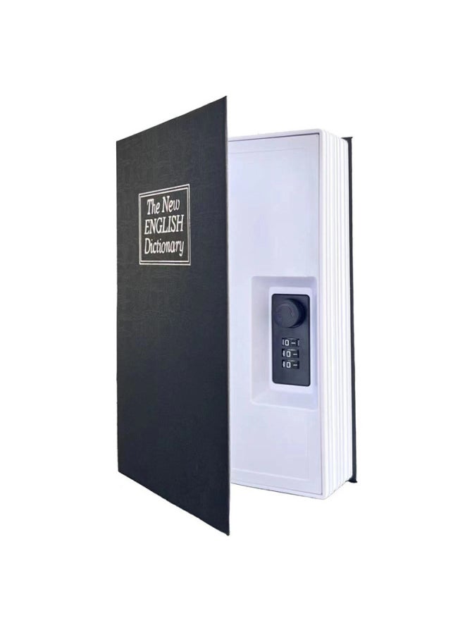 Creative Dictionary Book Safe Plastic Piggy Bank Key Safe English Dictionary Password Box Piggy Bank-Color:[small Code Model] Blue-9801-13 Book Money Bank  - Image 5