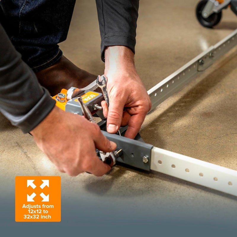 Bora Adjustable Universal Mobile Base Bora Portamate PM-1000. Move Your Heavy Tools and Equipment around Your Shop with Ease and Stability - Image 5