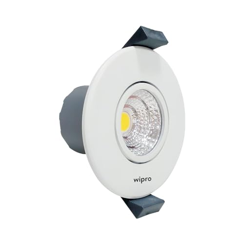 wipro Garnet 3w mini Spotlight, Warmwhite (Pack of 8) - Image 3