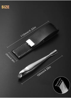 Excefore Mini Cuticle Trimmer, Slim Cuticle Clipper with Pusher, Precise Pointed Tip Cuticle Clipper, Suitable for Fingernails and Toenails  - Image 5