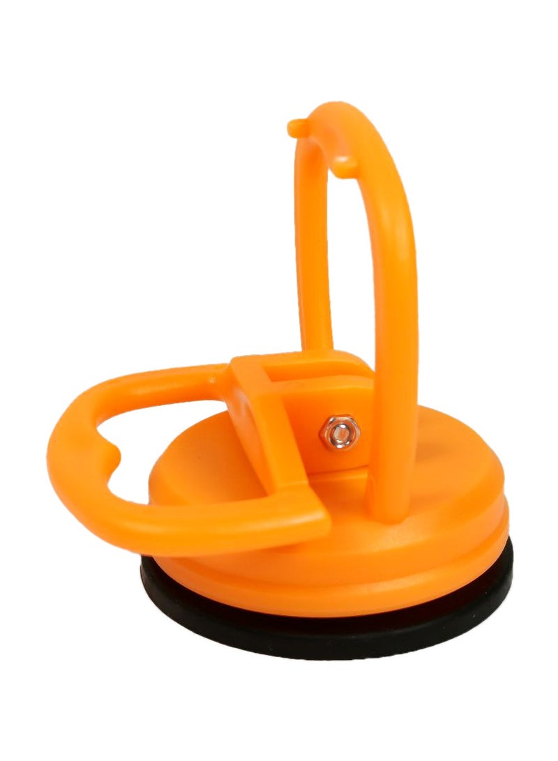 MOB Glass Suction Cup Lifter 2" Glass Carrying Single Handle Dent Puller Handle Vacuum Lifter Glass/Tile/Steel 1 Pcs - Orange - Image 3