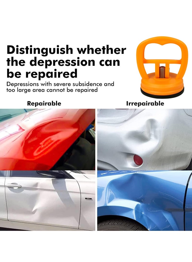 MOB Glass Suction Cup Lifter 2" Glass Carrying Single Handle Dent Puller Handle Vacuum Lifter Glass/Tile/Steel 1 Pcs - Orange - Image 5