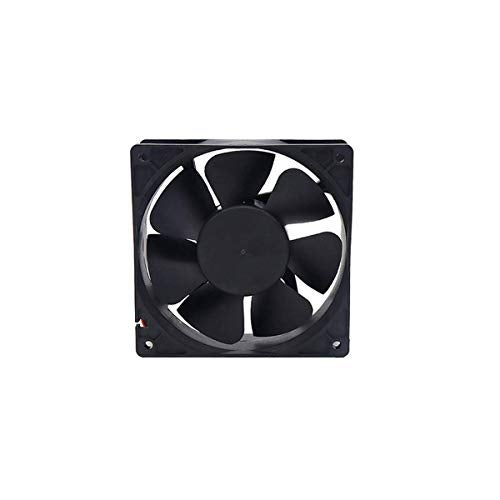 Electronicspices Electronic Spices 12v Brushless 3Inch DC Cooling Fan for Pc Case, CPU Cooler (Black, 80X80 mm) (3INCH) - Image 1