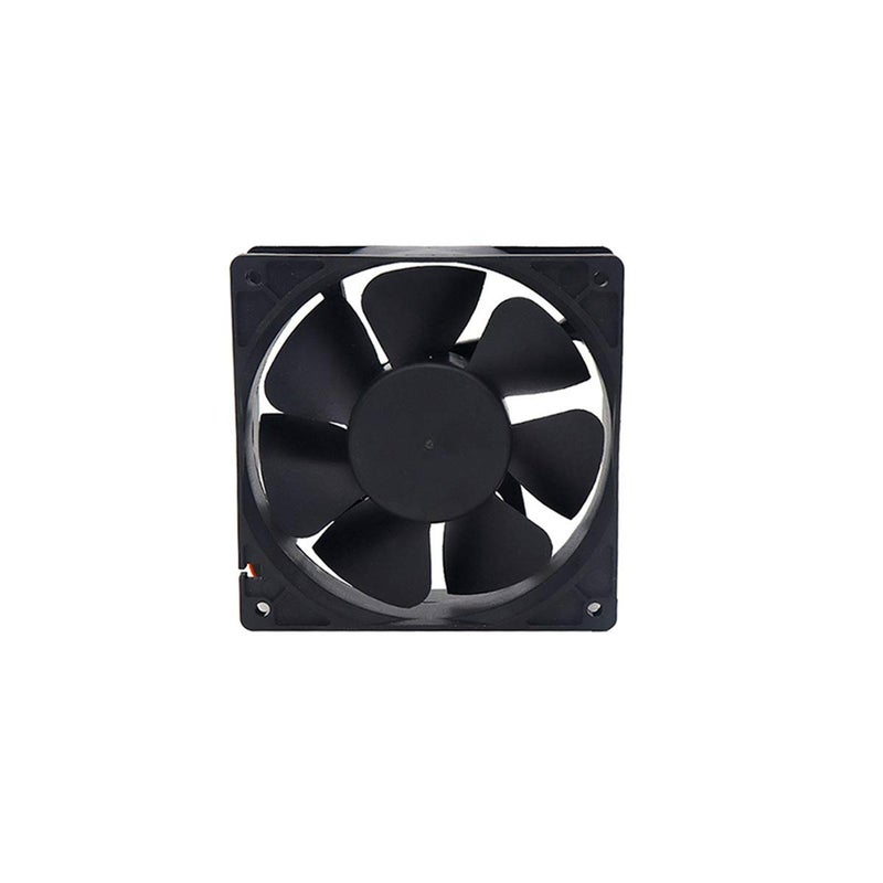 Electronicspices Electronic Spices 12v Brushless 3Inch DC Cooling Fan for Pc Case, CPU Cooler (Black, 80X80 mm) (3INCH) - Image 4