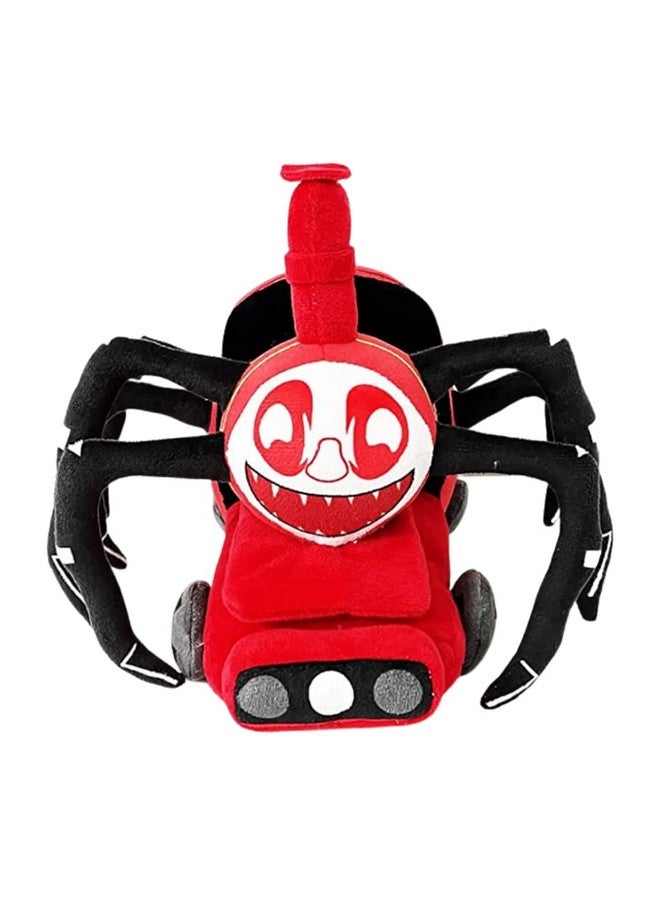 TechMax Solution دمى قطار تكنولوجيا ماكس المحشوة، دمية قطار العنكبوت، هدية للأطفال، ألعاب قطار الوحش المرعبة، ألعاب الحيوانات المحشوة، ألعاب العنكبوت المحشوة - Image 1