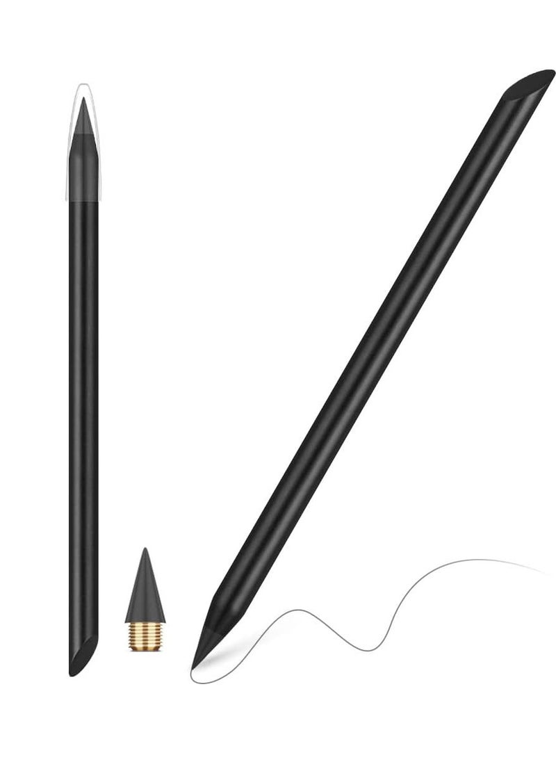 amazing.EGP - Infinity Reusable Metal Pencil Long Lasting, Stylish Metal Pencils for Art Drawing and Sketching Erasable Infinity Graphite Metal Pencil - Black - Image 1