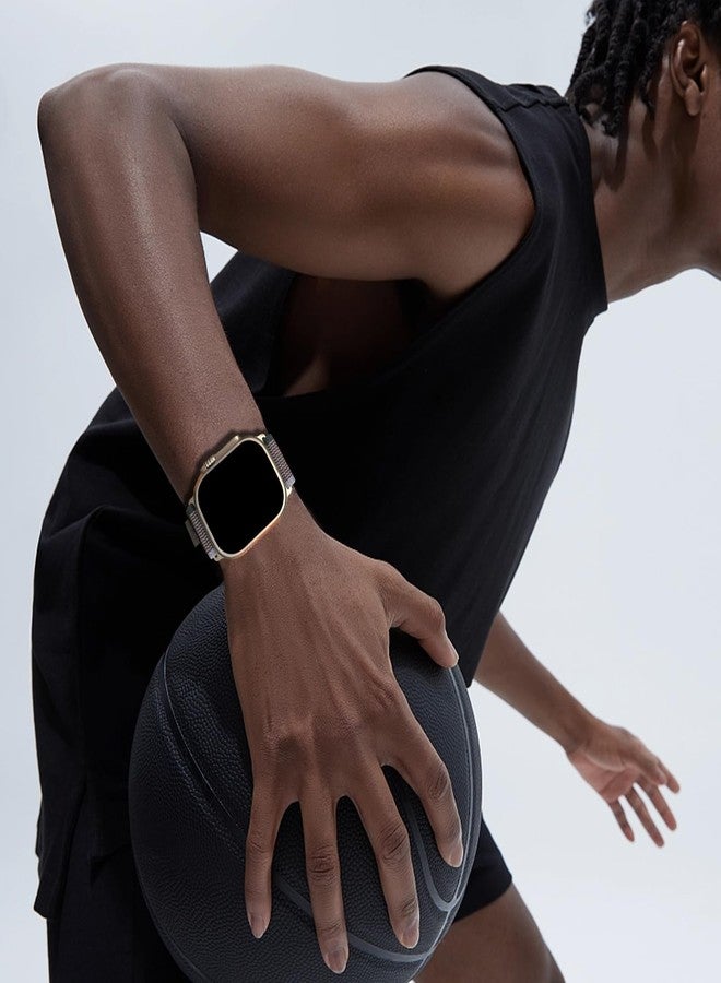 surundo Trail Loop Nylon Band - Compatible with Apple Watch Ultra 2 Band/Ultra Bands 49mm 45mm 44mm Men Women, Braided Elastic Weave Sport Strap for iWatch Ultra 2, iWatch Ultra Series 10 46mm SE/9/8/7/6/5 - Image 5