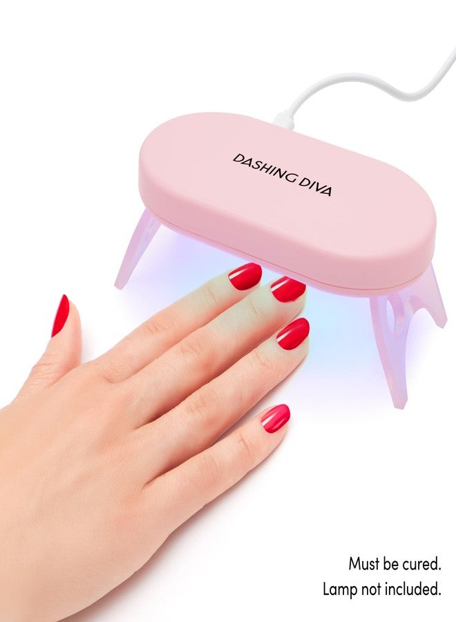 Dashing Diva One Gel Color Duo - Pinks - Attitude & Solo - 3-in-1 Base Coat, Nail Color & Top Coat - Gel Nail Polish Set - Contains 2 Colors - Image 5