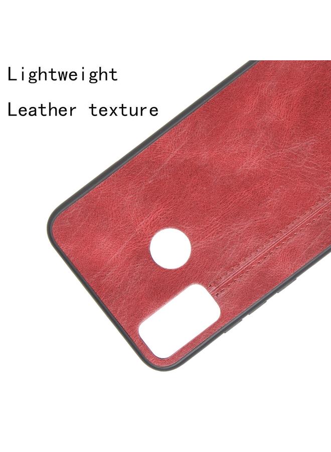 Zaboon Case For Huawei Honor 9X Lite Shockproof Sewing Cow Pattern Skin PC + PU + TPU Case - Image 4