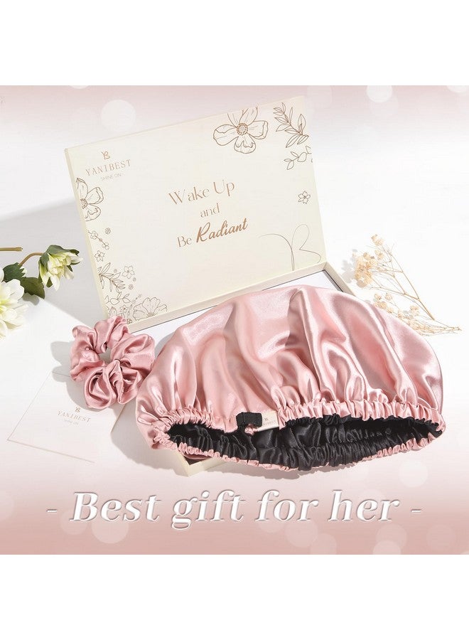 YANIBEST Satin Bonnet Silk Bonnet Hair Bonnet For Sleeping Hair Bonnets For Women Curly Natural Hair - Image 3