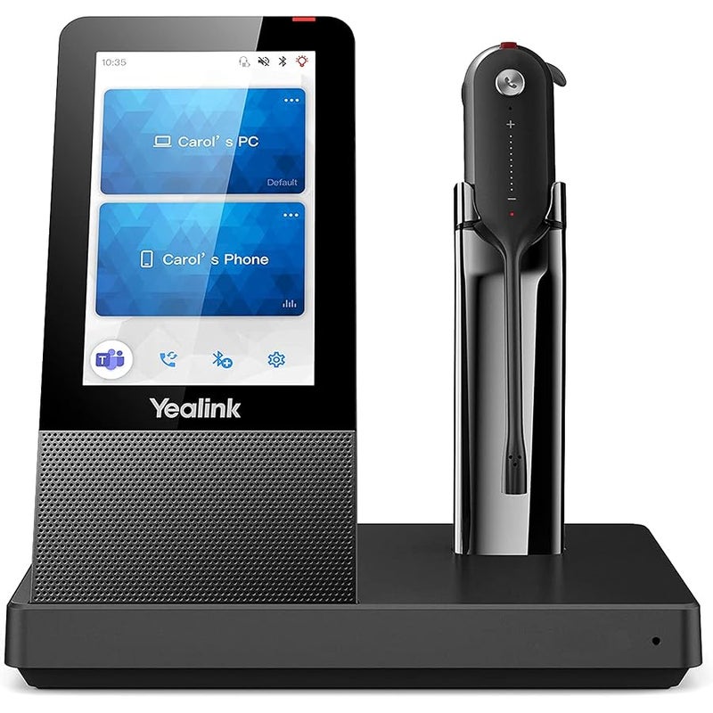 WH67 UC DECT Wireless Headset | Unified Communications, Convertible Wearing Style, (Specific features not detailed in input but assumed compatible with previous WH63 details for base) - Image 1