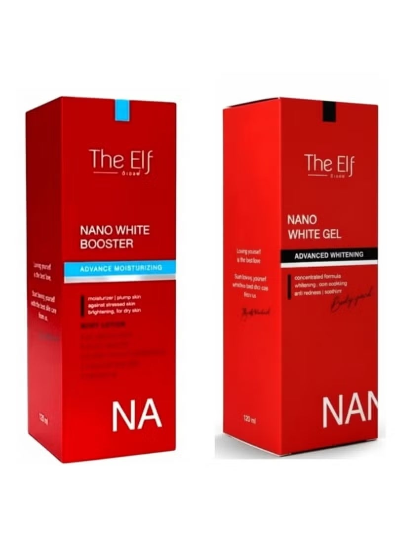 ذا إلف جل تبييض الجسم المتقدم + لوشن ترطيب الجسم المتقدم من ذا إلف - Image 1