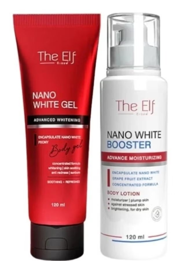 ذا إلف جل تبييض الجسم المتقدم + لوشن ترطيب الجسم المتقدم من ذا إلف - Image 2