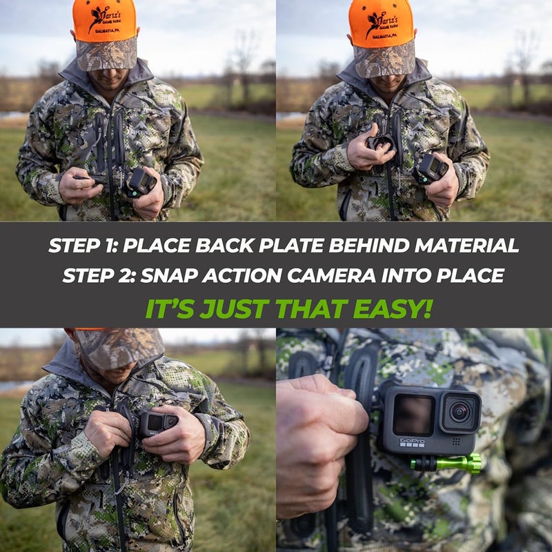 SNAP Mounts PRO – Magnetic Action Camera Helmet Mount for GoPro (Helmet, Biking, Drone, Skiing, Snorkeling and Car Mount) - Image 5