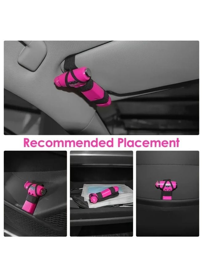 Ultra Sharp Black Car Safety Hammer Emergency Window Breaker Belt Cutter - Image 1
