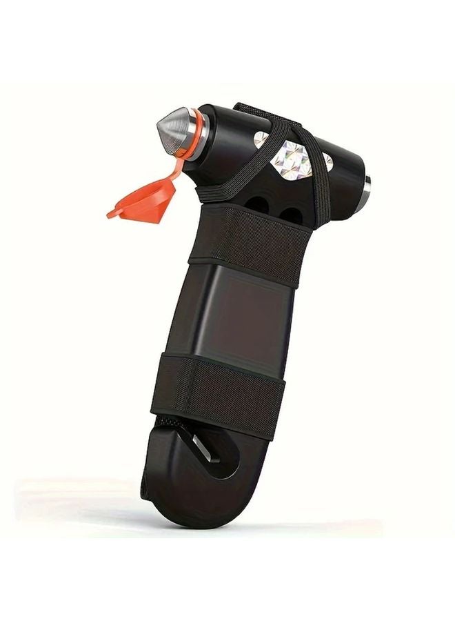 Ultra Sharp Black Car Safety Hammer Emergency Window Breaker Belt Cutter - Image 5