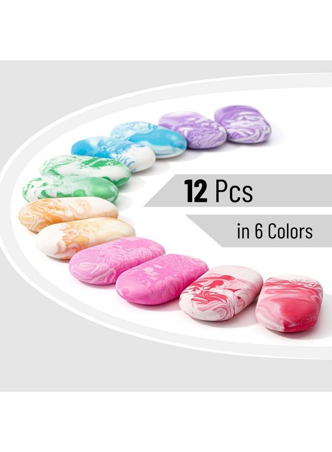 مستر. بين محايات 12 حزمة ممحاة ممحاة قلم رصاص رخامية لأقلام الرصاص محايات السيد القلم للمدرسة محايات ممحاة كبيرة للمدرسة ممحاة مطاطية محايات كبيرة للمدرسة - Image 2